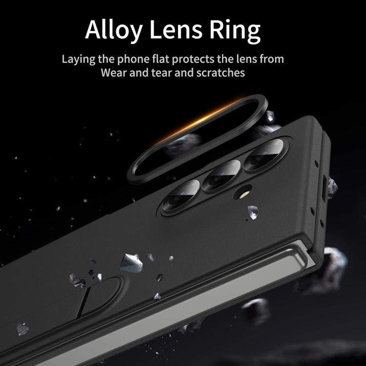 For Galaxy Z Fold8 Ultra 5G Skin-feel Holder Shockproof Phone Case