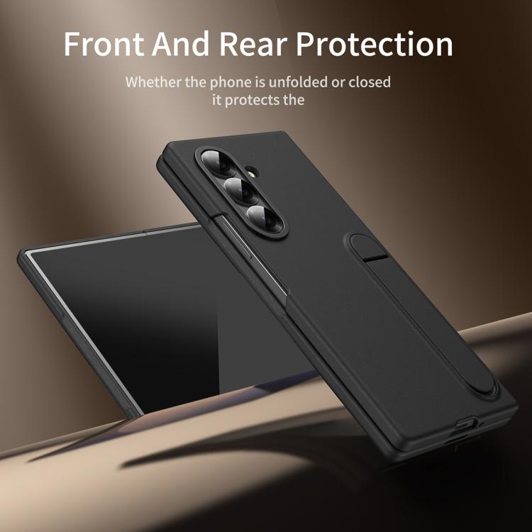 For Galaxy Z Fold8 Ultra 5G Skin-feel Holder Shockproof Phone Case