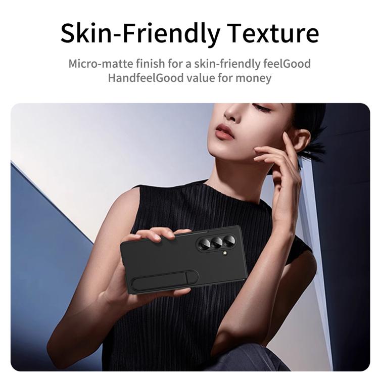 For Galaxy Z Fold8 Ultra 5G Skin-feel Holder Shockproof Phone Case