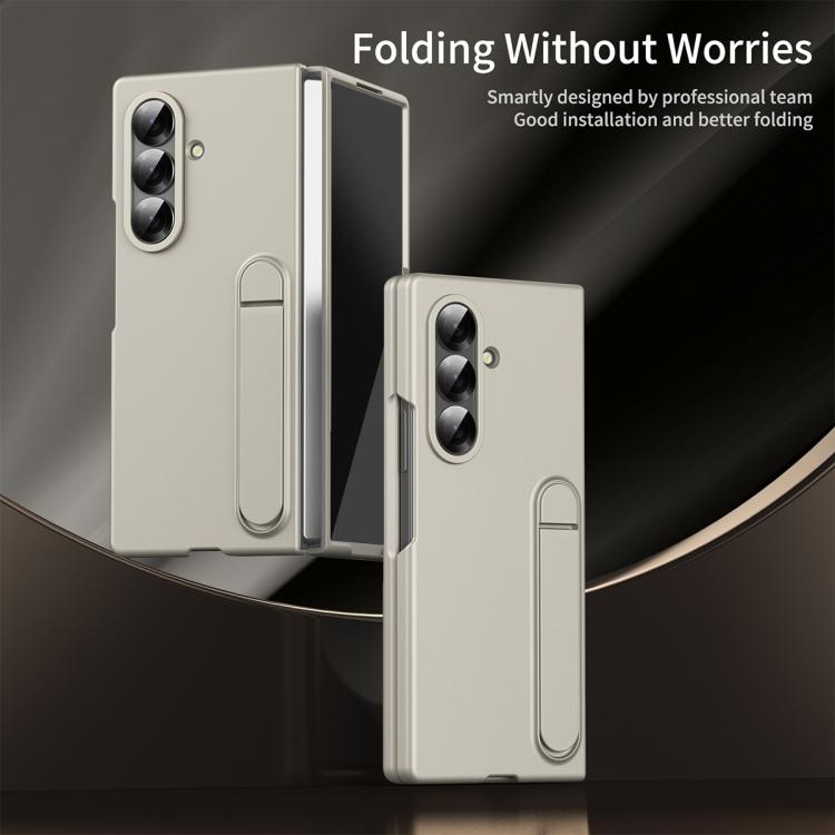 For Galaxy Z Fold8 Ultra 5G Skin-feel Holder Shockproof Phone Case