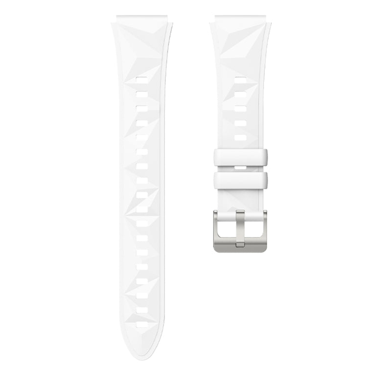 For Huawei Watch GT 5 41mm Solid Figure Homochromy Silicone Watch Band