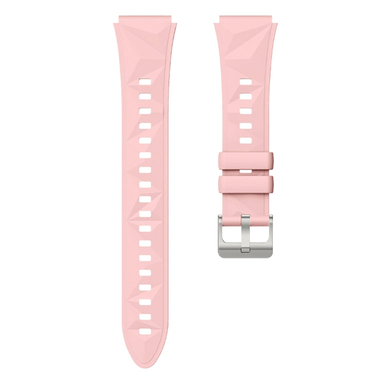 For Huawei Watch GT 5 41mm Solid Figure Homochromy Silicone Watch Band