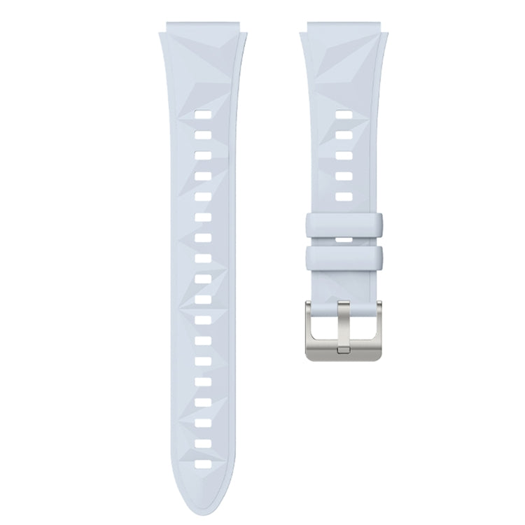 For Huawei Watch GT 5 41mm Solid Figure Homochromy Silicone Watch Band