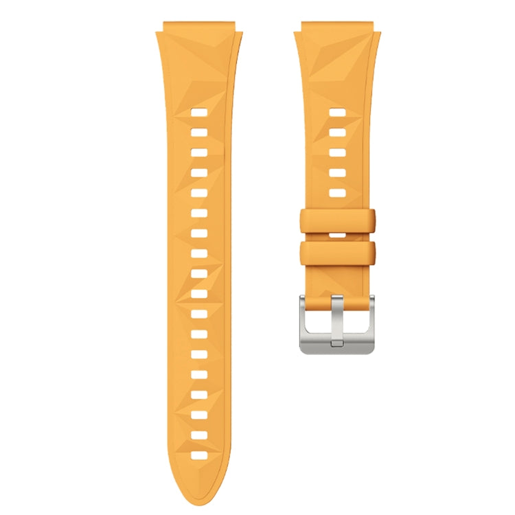 For Huawei Watch GT 5 41mm Solid Figure Homochromy Silicone Watch Band