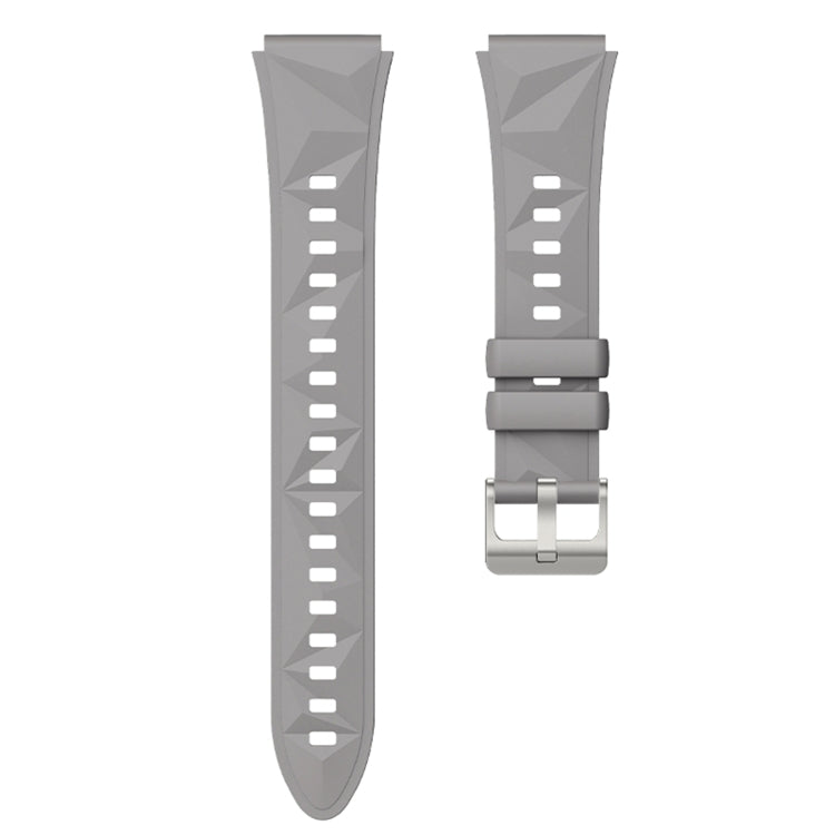 For Huawei Watch GT 5 41mm Solid Figure Homochromy Silicone Watch Band
