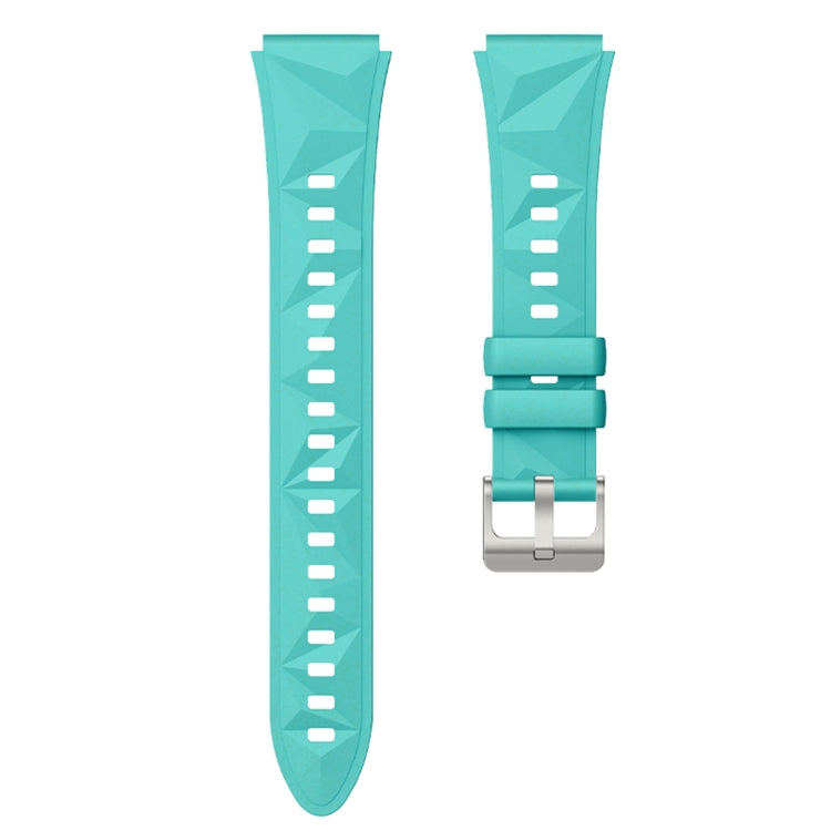 For Huawei Watch GT 5 41mm Solid Figure Homochromy Silicone Watch Band