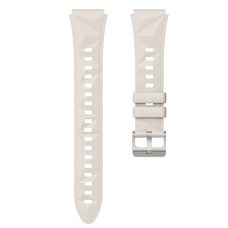 For Huawei Watch GT 5 41mm Solid Figure Homochromy Silicone Watch Band