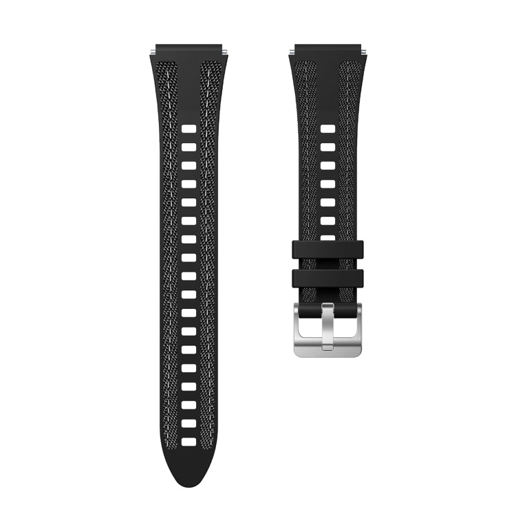 For Huawei Watch GT 5 41mm Women Hybrid Nylon Silicone Watch Band
