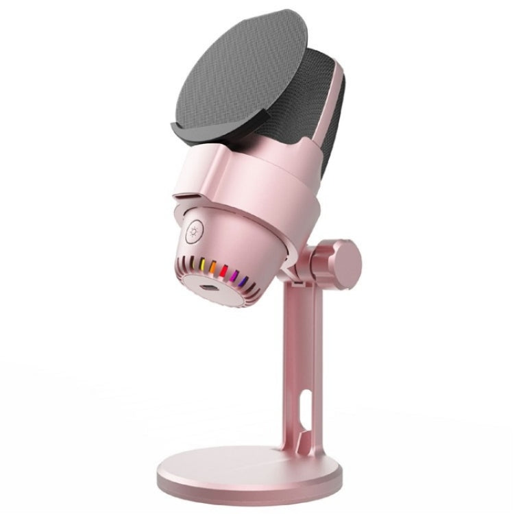ME9 USB Microphone ENC Noise Reduction Desktop Microphone With RGB Light