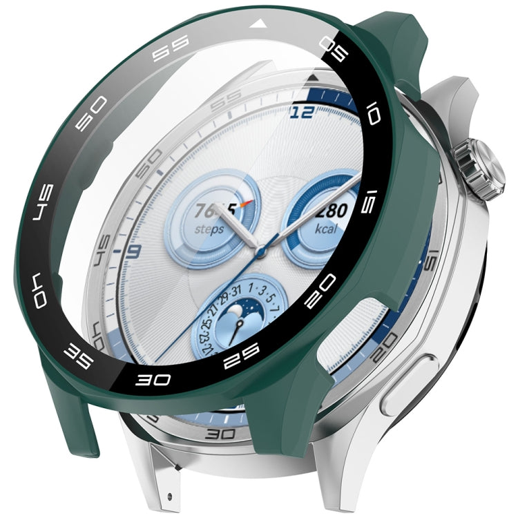 For Huawei Watch GT 5 46mm Graduated style Tempered Glass Film Integrated PC Watch Case