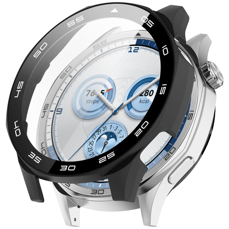 For Huawei Watch GT 5 46mm Graduated style Tempered Glass Film Integrated PC Watch Case