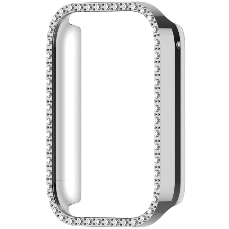 For Xiaomi Mi Band 8 Pro Diamond PC Half Coverage Watch Protective Case
