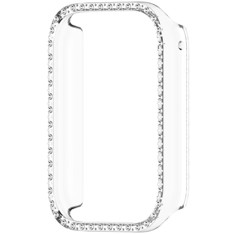 For Xiaomi Mi Band 8 Pro Diamond PC Half Coverage Watch Protective Case