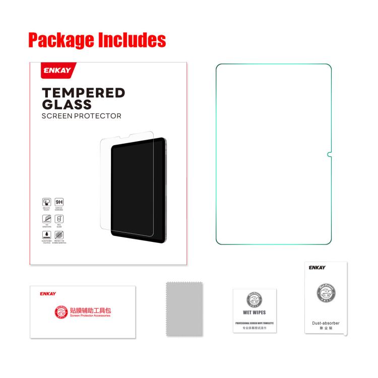 For OnePlus Pad Lite 11.0 ENKAY Hat-Prince 0.33mm Explosion-proof Tempered Glass Film