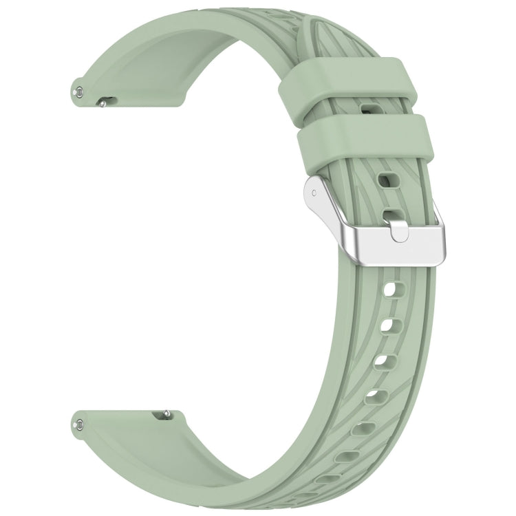 For Huawei Watch GT 5 Pro 46mm Line Texture Quick Release Silicone Watch Band