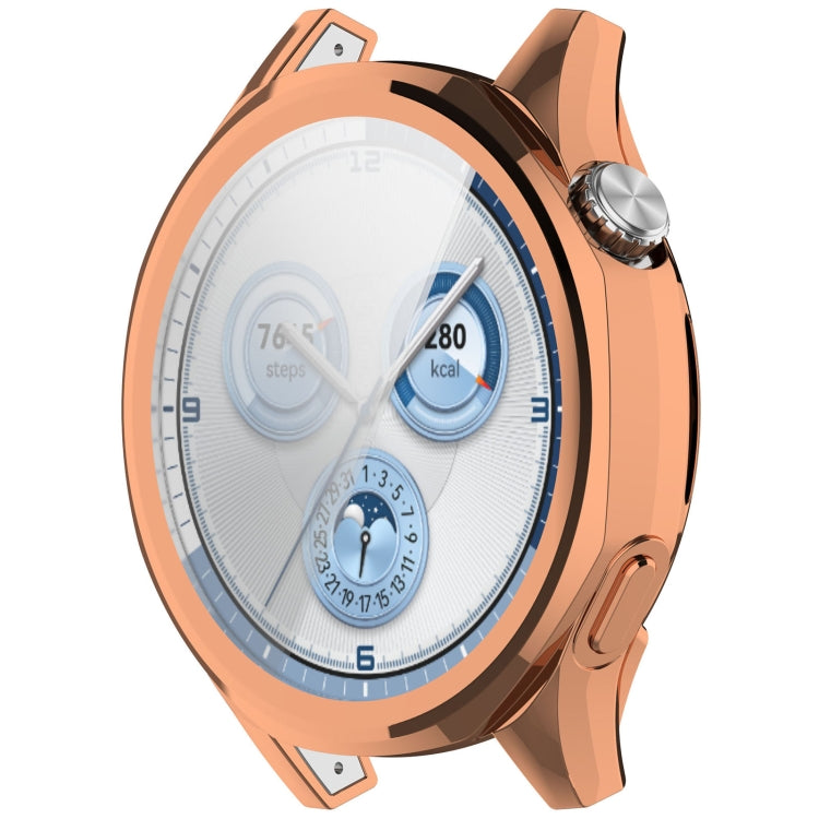 For Huawei Watch GT 5 46mm Electroplated TPU Full Coverage Watch Protective Case