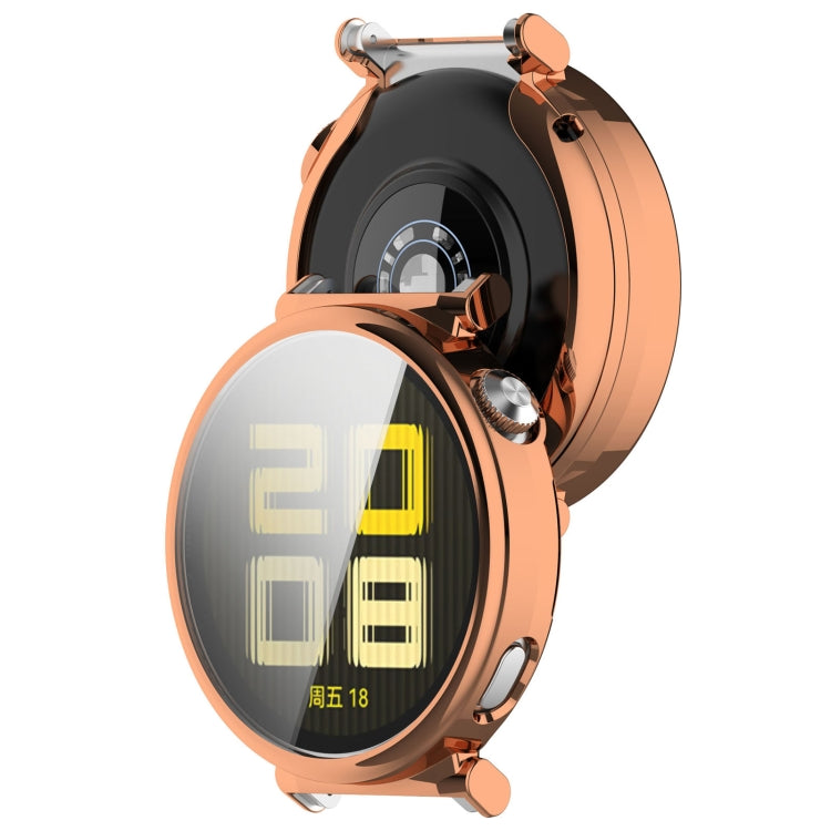 For Huawei Watch GT5 Pro 42mm Electroplated TPU Full Coverage Watch Protective Case