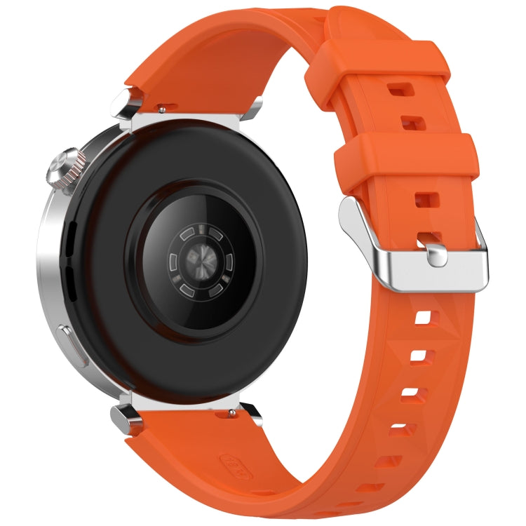 For Huawei Watch GT 5 Pro 42mm Quick Release Silicone Watch Band
