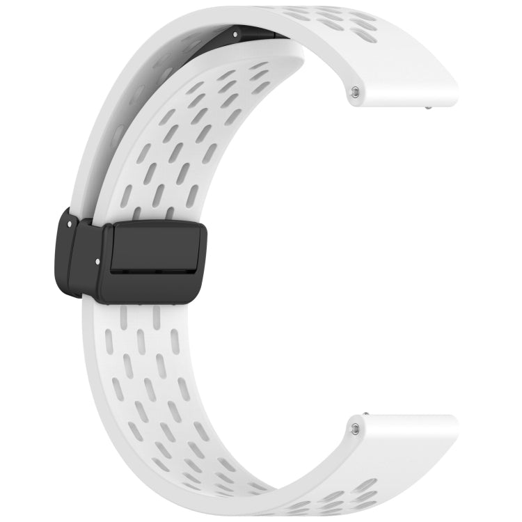 For Huawei Watch GT 5 46mm Folding Magnetic Buckle Silicone Watch Band