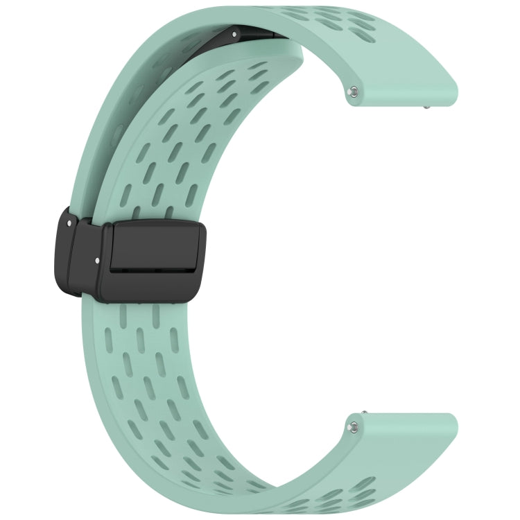 For Huawei Watch GT 5 46mm Folding Magnetic Buckle Silicone Watch Band