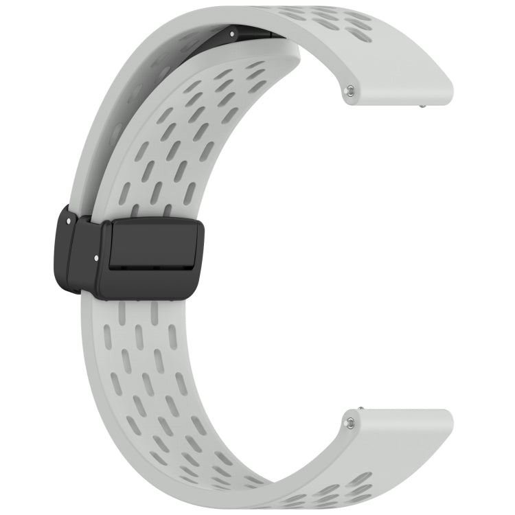 For Huawei Watch GT 5 41mm Folding Magnetic Buckle Silicone Watch Band