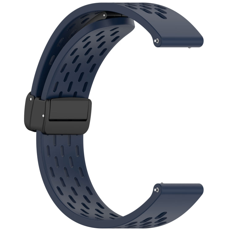 For Huawei Watch GT 5 41mm Folding Magnetic Buckle Silicone Watch Band