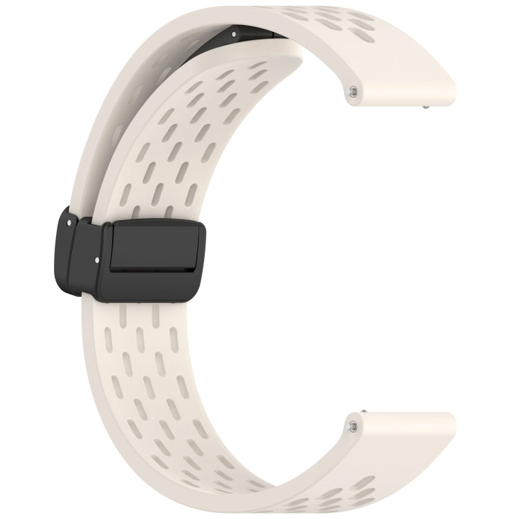 For Huawei Watch GT 5 41mm Folding Magnetic Buckle Silicone Watch Band