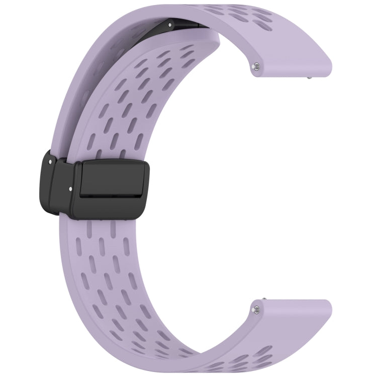 For Huawei Watch GT 5 41mm Folding Magnetic Buckle Silicone Watch Band