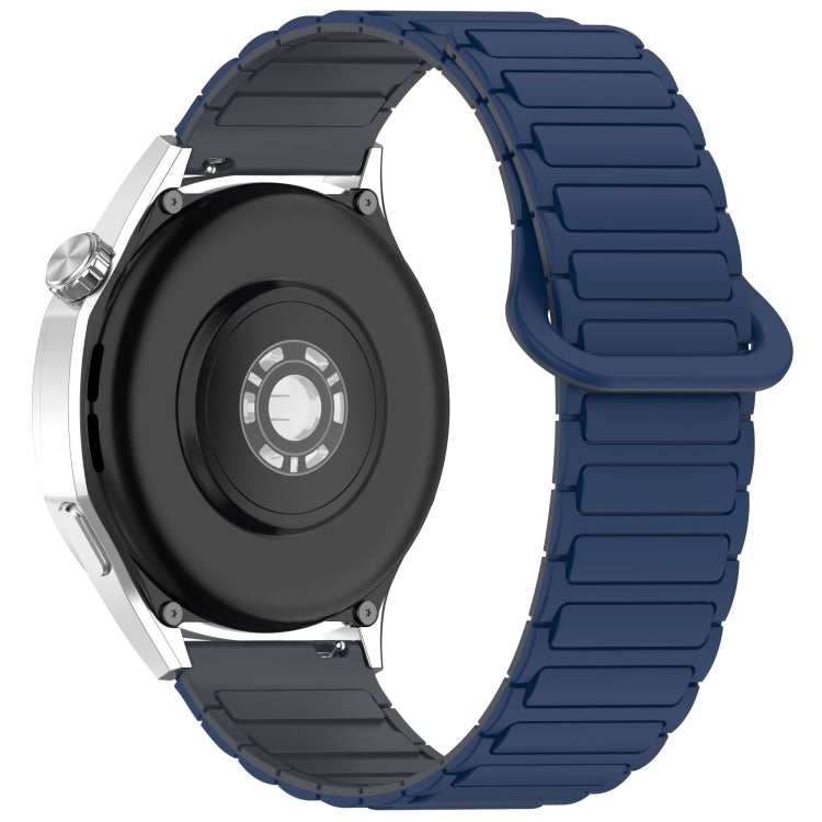 For Huawei Watch GT 5 41mm Two Color Magnetic Buckle Silicone Watch Band