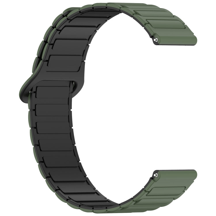 For Redmi Watch 5 Active Two Color Magnetic Buckle Silicone Watch Band