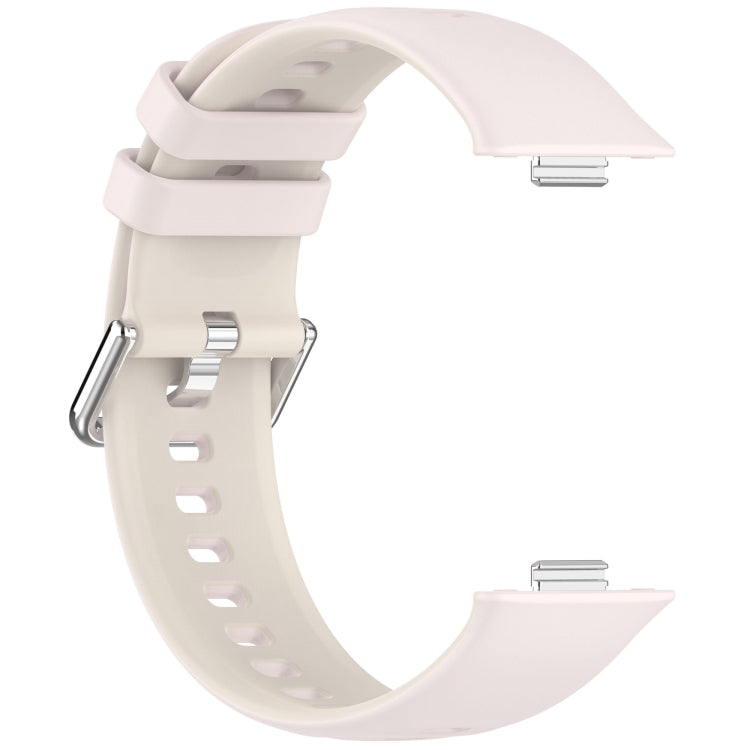 For Huawei Watch Fit3 Double Sided Contrast Color Silicone Watch Band