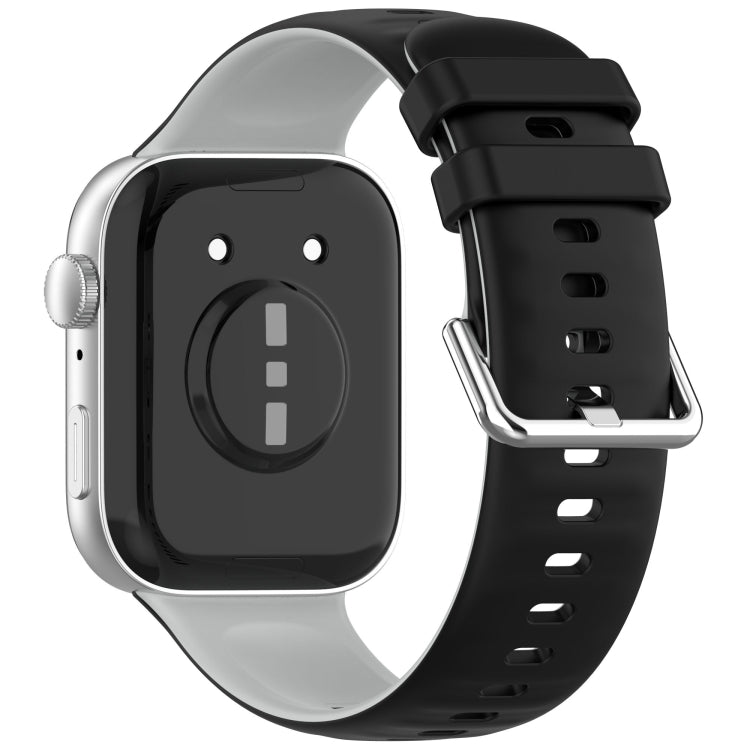 For Huawei Watch Fit3 Double Sided Contrast Color Silicone Watch Band