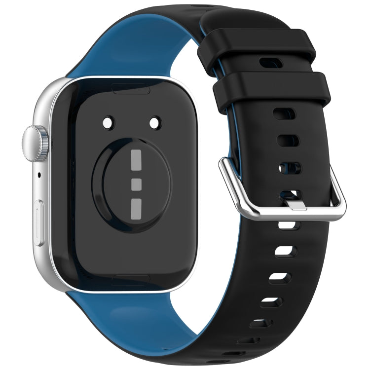 For Huawei Watch Fit3 Double Sided Contrast Color Silicone Watch Band