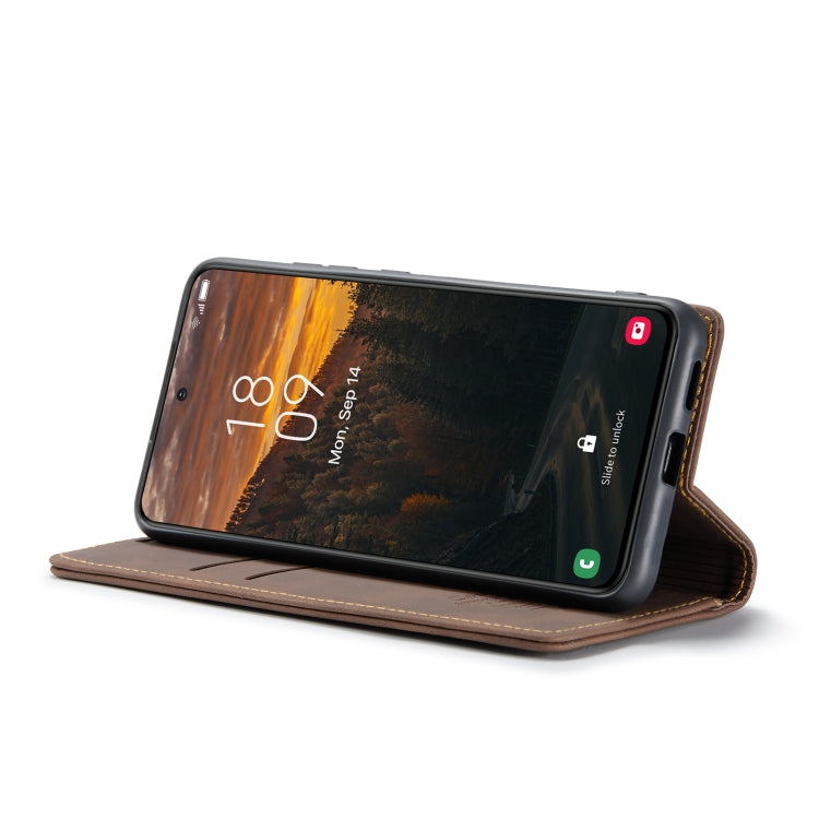 For Samsung Galaxy S24 FE 5G CaseMe 013 Multifunctional Horizontal Flip Leather Phone Case