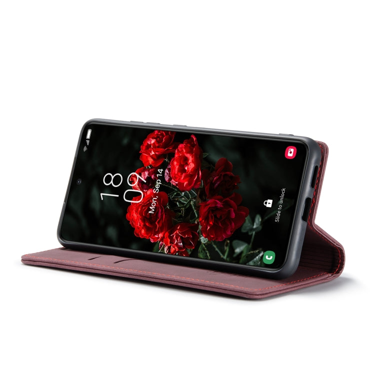 For Samsung Galaxy S24 FE 5G CaseMe 013 Multifunctional Horizontal Flip Leather Phone Case