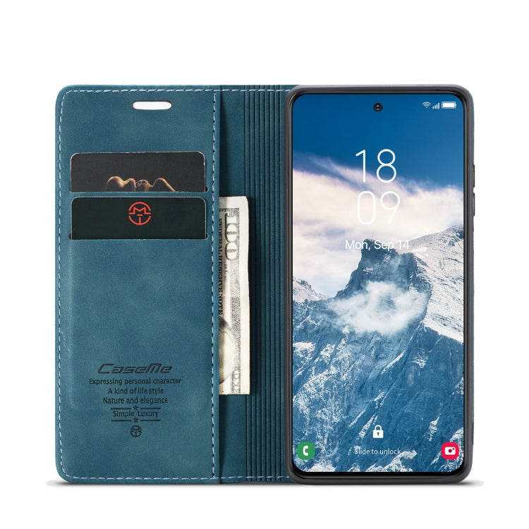 For Samsung Galaxy S24 FE 5G CaseMe 013 Multifunctional Horizontal Flip Leather Phone Case