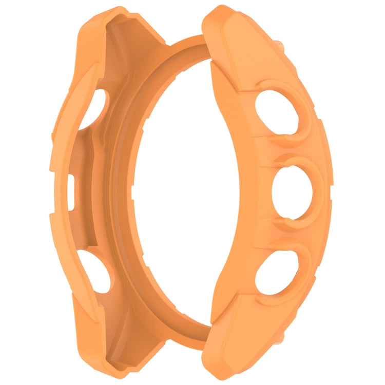 For Garmin Fenix 8 AMOLED 51mm Armor Hollow TPU Half Coverage Watch Protective Case