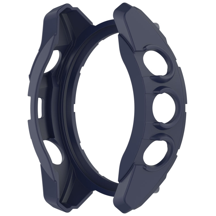 For Garmin Fenix 8 AMOLED 47mm Armor Hollow TPU Half Coverage Watch Protective Case