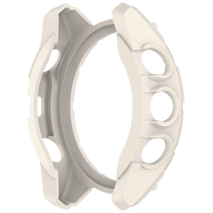 For Garmin Fenix 8 AMOLED 43mm Armor Hollow TPU Half Coverage Watch Protective Case