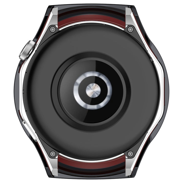For Huawei Watch GT 4 46mm PC Hollow Second Variation Watch Protective Case - Black