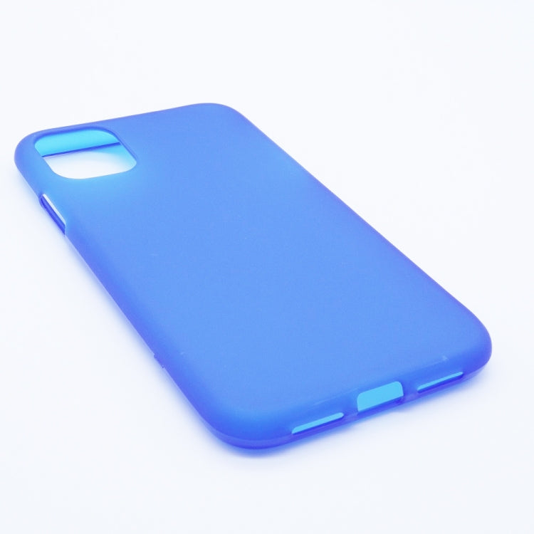 For iPhone 11 Solid Color Matte TPU Soft Shell Mobile Phone Protection Back Cover
