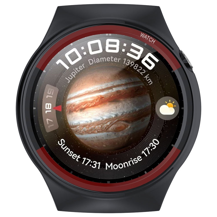 For Huawei Watch 4 PC Hollow Second Variation Watch Protective Case - Black