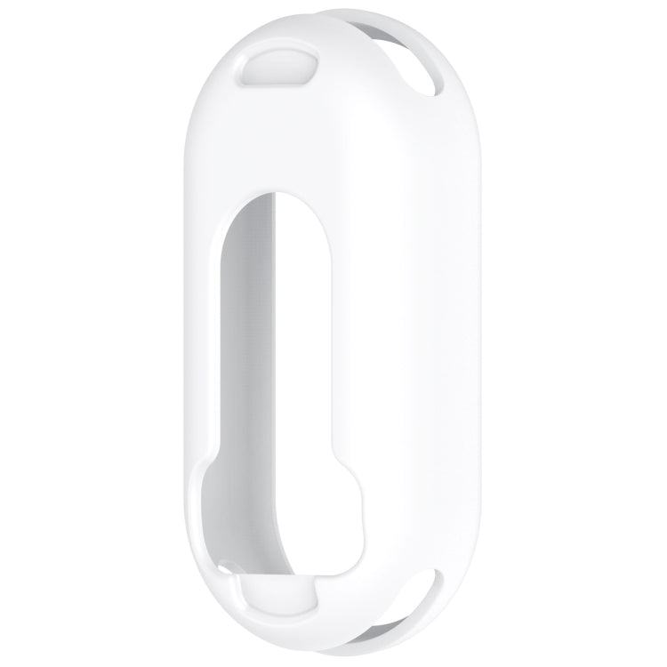 For Xiaomi Mi Band 8 Glossy Surface Silicone Watch Protective Case