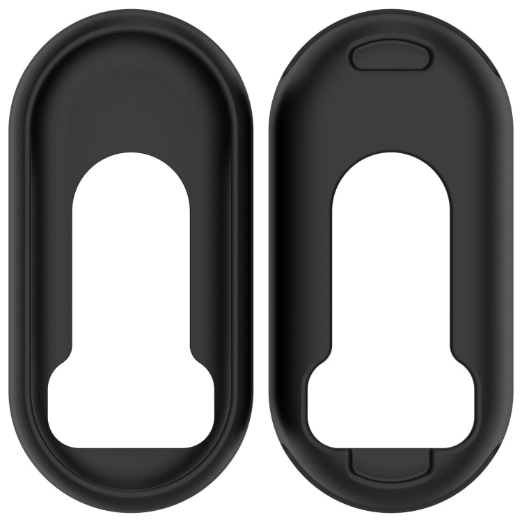 For Xiaomi Mi Band 8 Glossy Surface Silicone Watch Protective Case