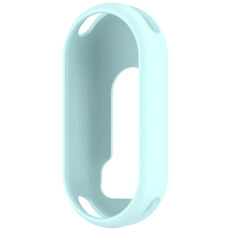 For Xiaomi Mi Band 8 Glossy Surface Silicone Watch Protective Case