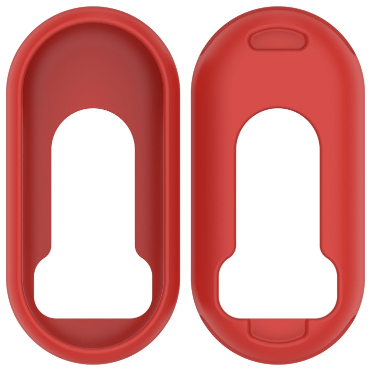 For Xiaomi Mi Band 8 Glossy Surface Silicone Watch Protective Case