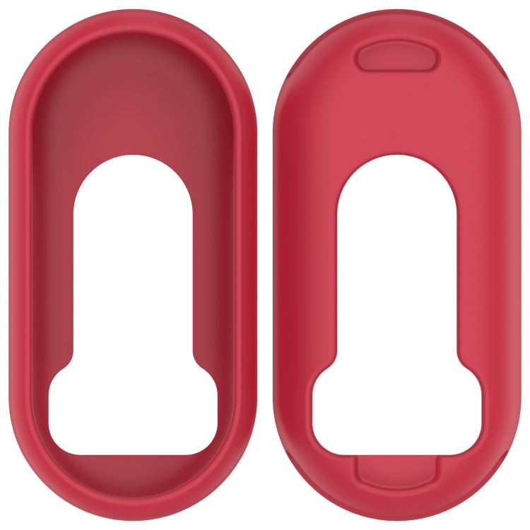 For Xiaomi Mi Band 8 NFC Glossy Surface Silicone Watch Protective Case