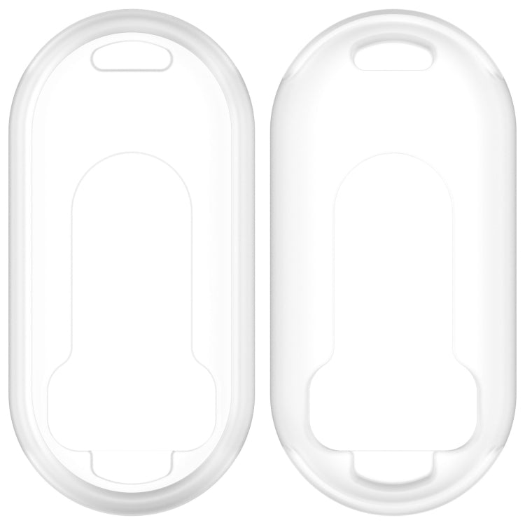For Xiaomi Mi Band 8 NFC Glossy Surface Silicone Watch Protective Case