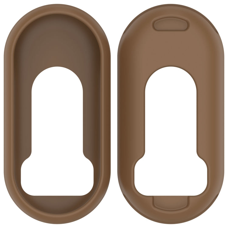 For Xiaomi Mi Band 8 NFC Glossy Surface Silicone Watch Protective Case