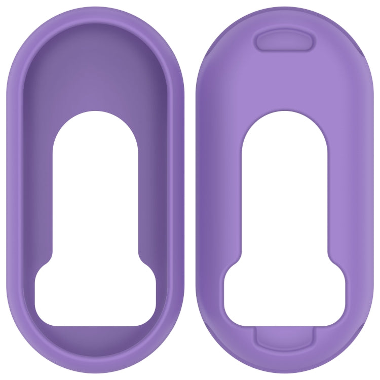 For Xiaomi Smart Band 9 Glossy Surface Silicone Watch Protective Case